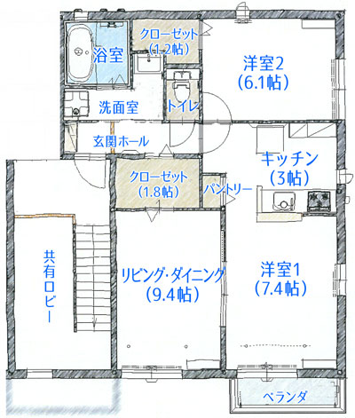 スイート庭瀬間取り